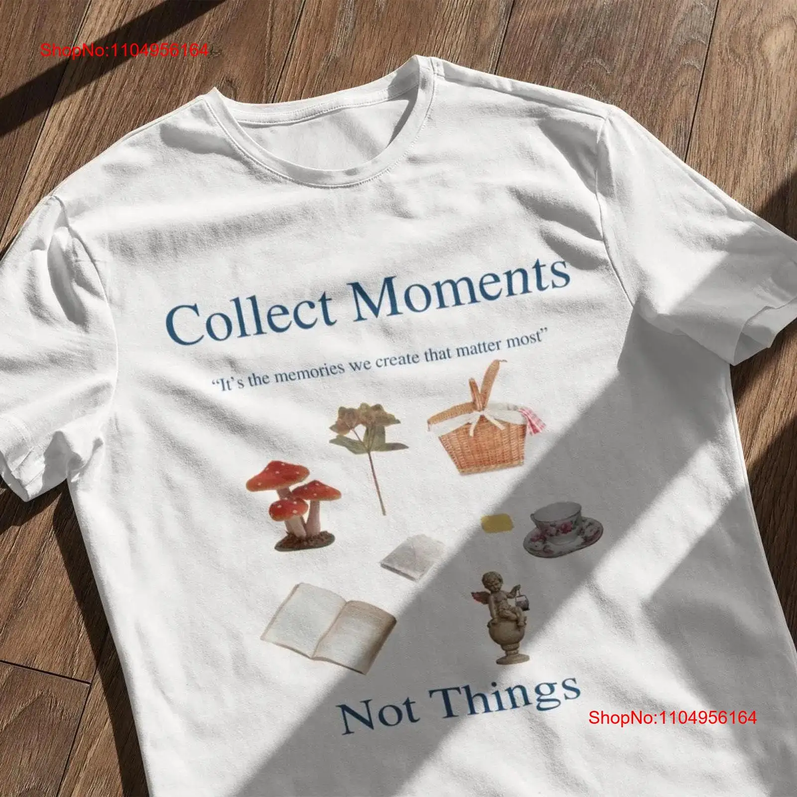 Collectible Vintage T Shirts - Cottagecore estética camisa coletar momentos t