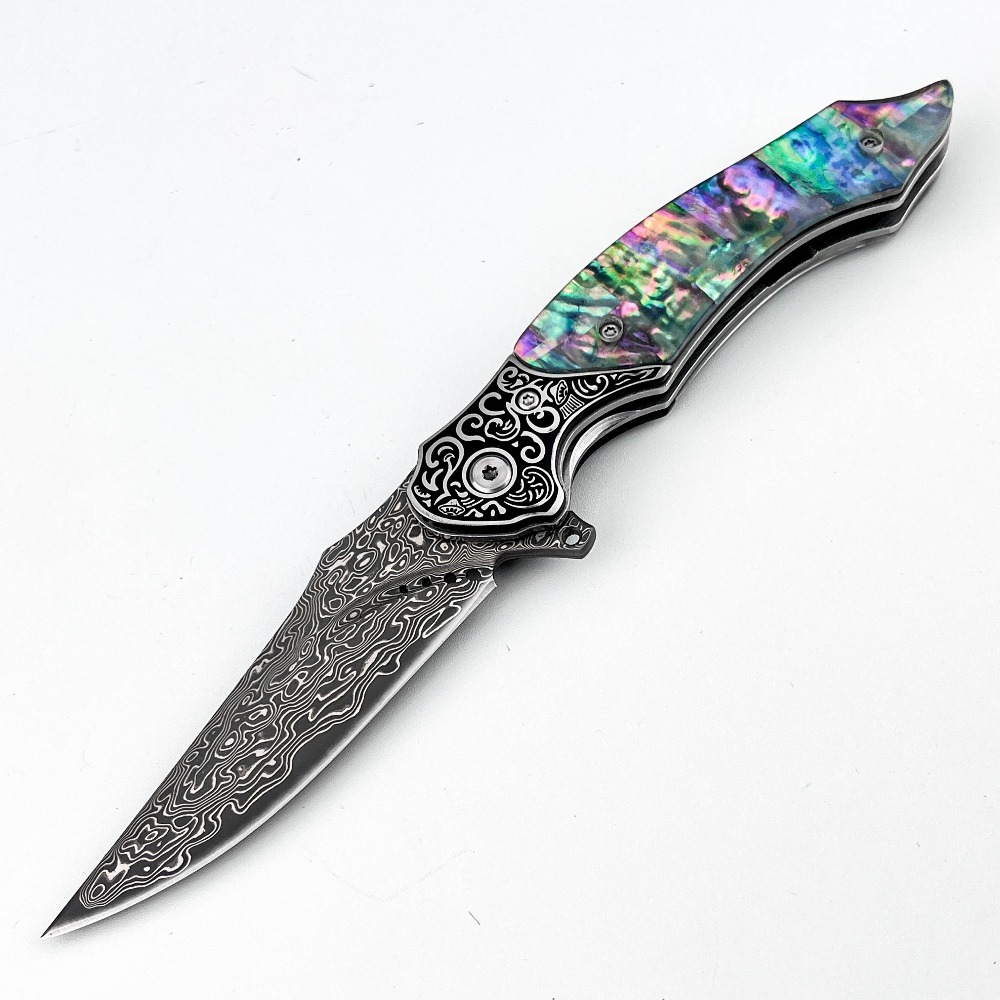 Vintage Collectible Knife - Nova Faca Dobrável com Lâmina Padrão