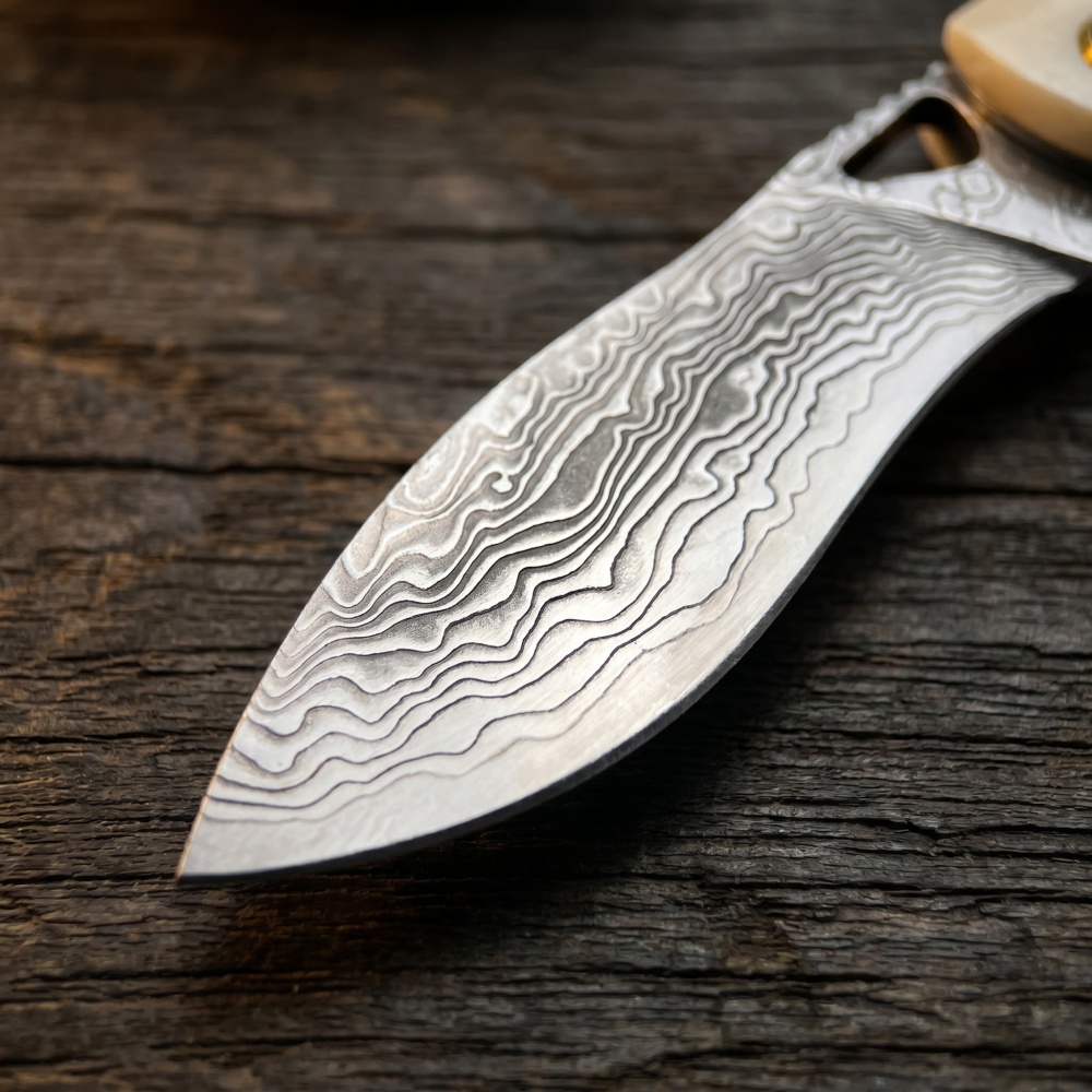 Faca Dobrável Pequena de Aço D - Vintage Collectible Knife avaliação e preço