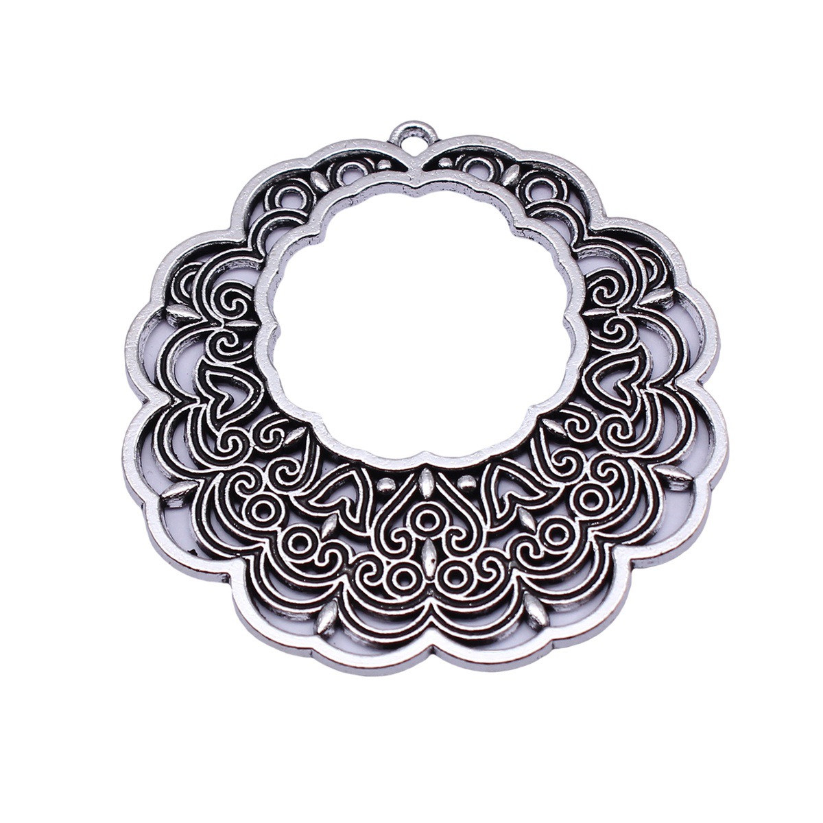 Pingente Mandala Étnico Boho F - Vintage Collectibles For Sale avaliação e preço