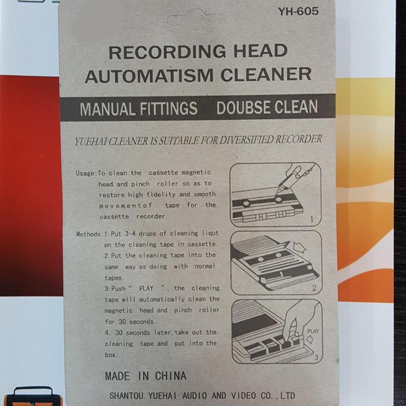 Kit de Limpeza e Desmagnetizaç - Cassette Tape Head avaliação e preço