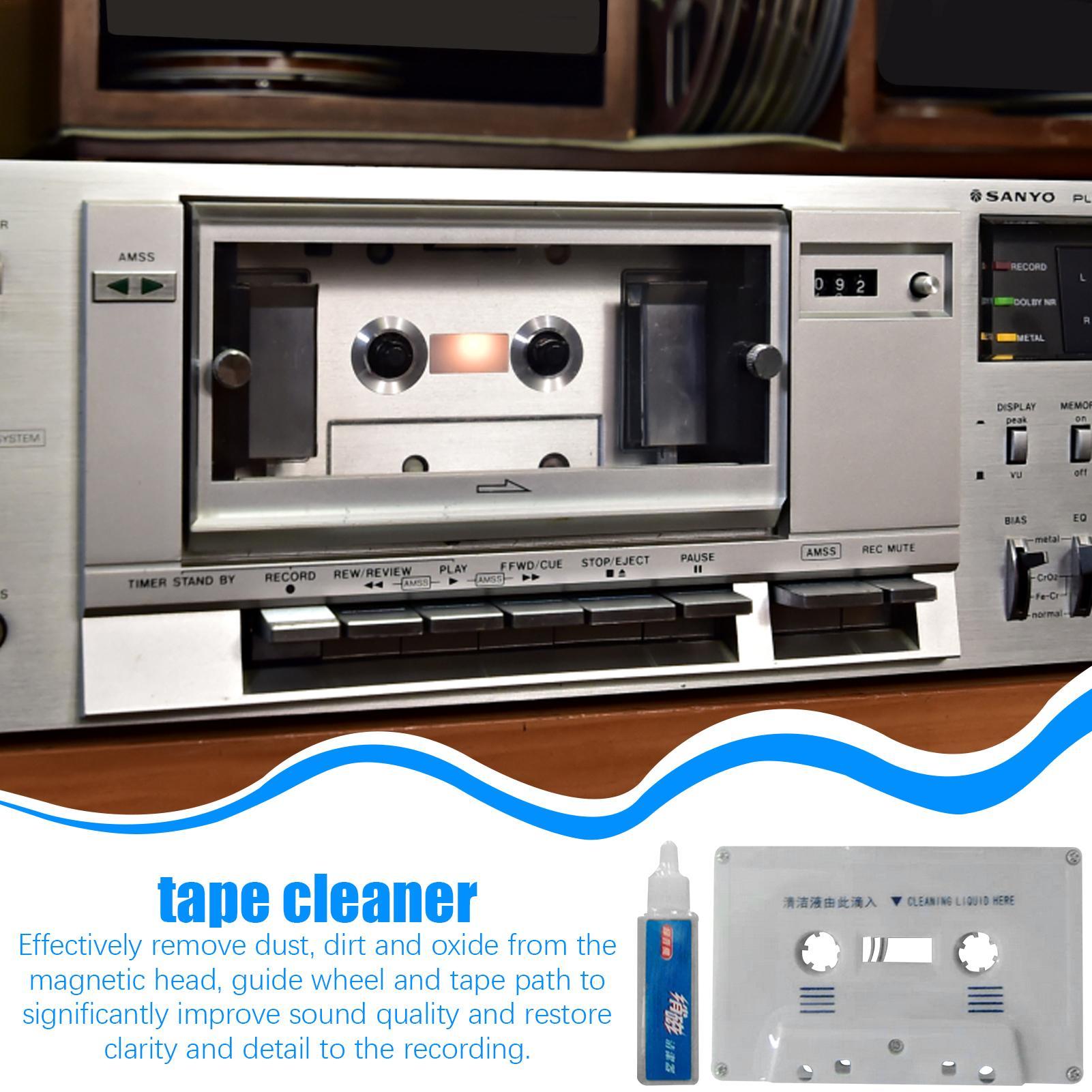 Fita Cassete para Limpeza de C - Cassette Tape Head avaliação e preço