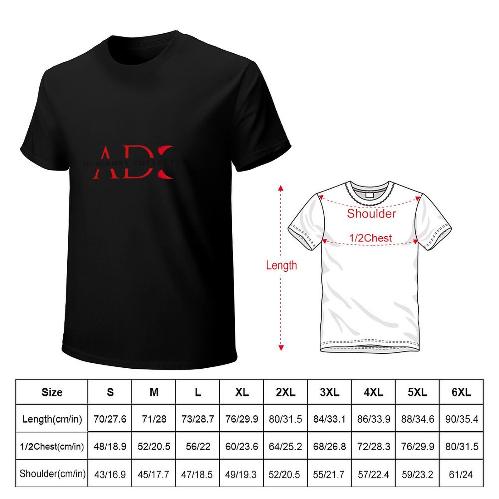 Camiseta Art Demons Collective - Collectible Vintage T Shirts avaliação e preço