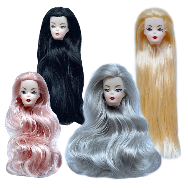 Cabeça de Boneca com Cabelo On - Vintage Items avaliação e preço