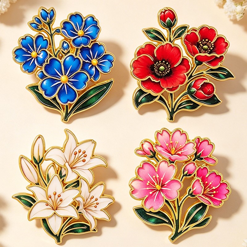 Broche Esmaltado Vintage Fofo  - Vintage Items avaliação e preço