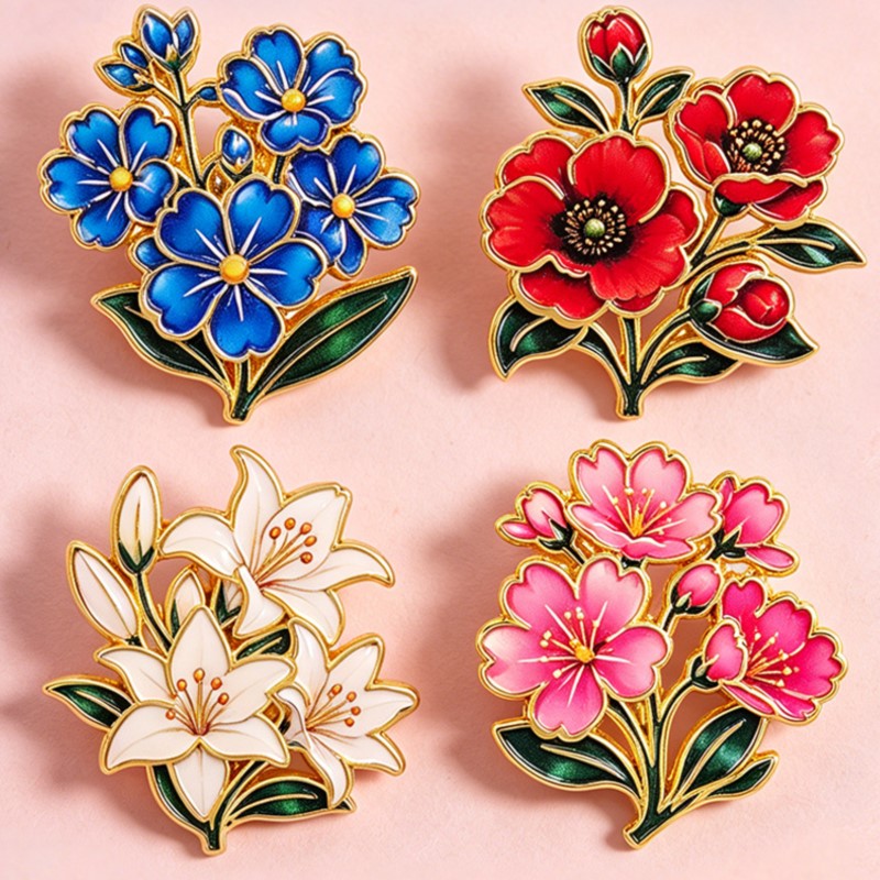Broche Esmaltado Vintage Fofo  - Vintage Items avaliação e preço