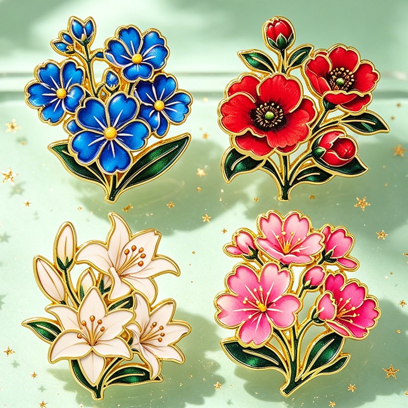 Broche Esmaltado Vintage Fofo  - Vintage Items avaliação e preço