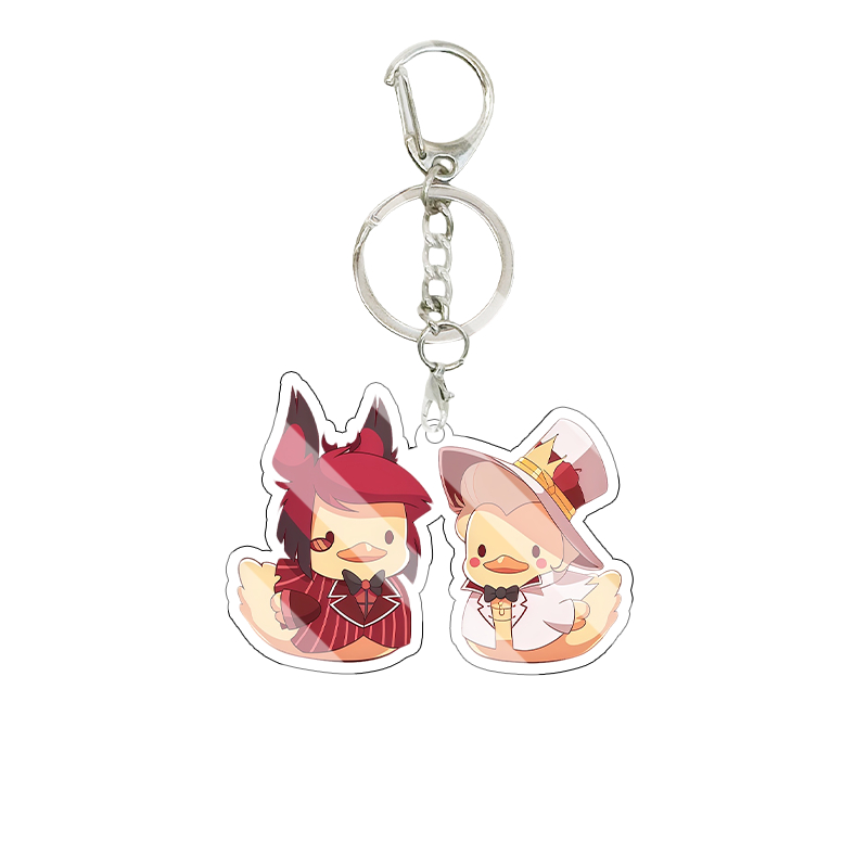 Chaveiro de Acrílico Hazbin Ho - Vintage Items avaliação e preço